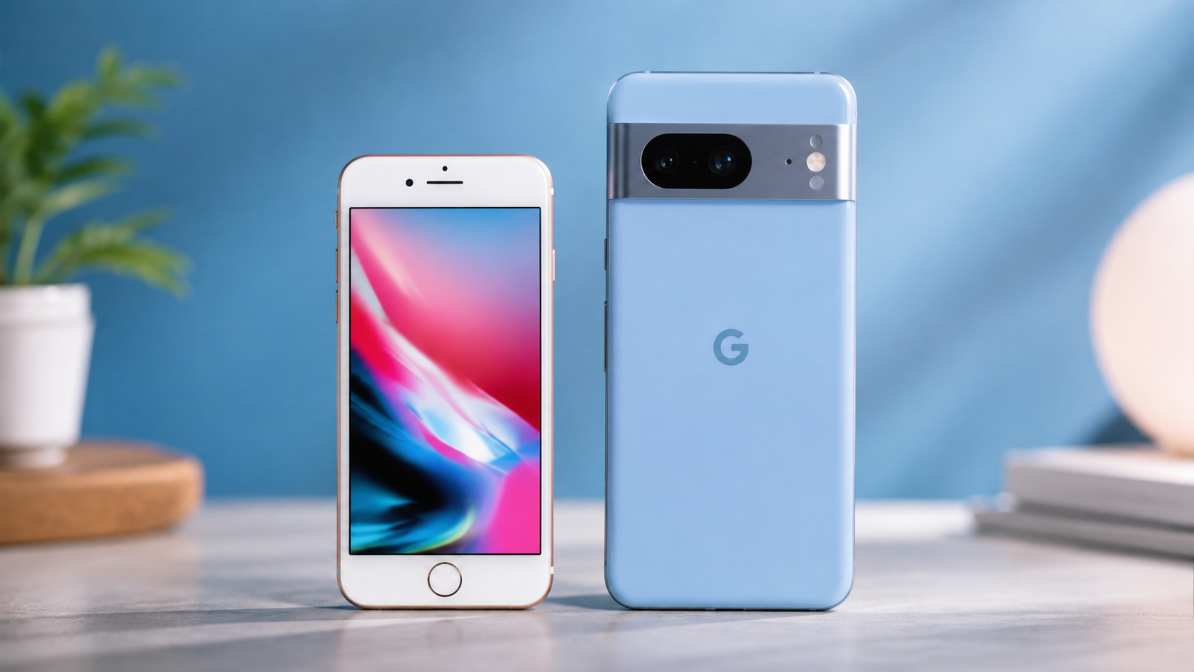 iphone 8 and google pxial 8 diffrant