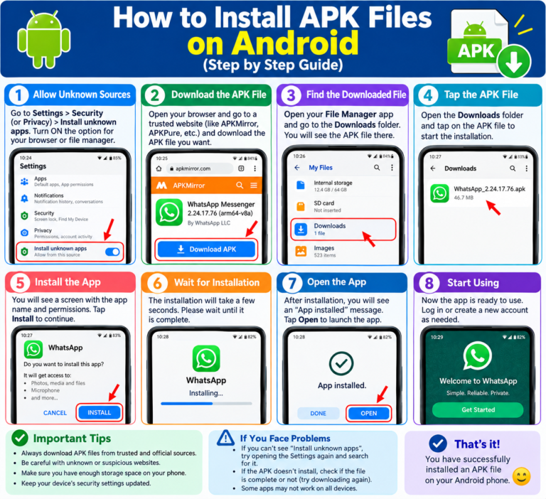 How to Install APK Files on Android